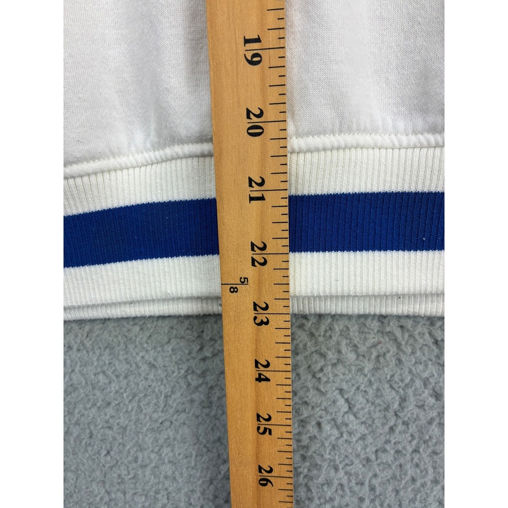 Lazy Sunday Santa Barbara Tennis Club Sweatshirt Women's Size M White Pullover - Picture 10 of 16